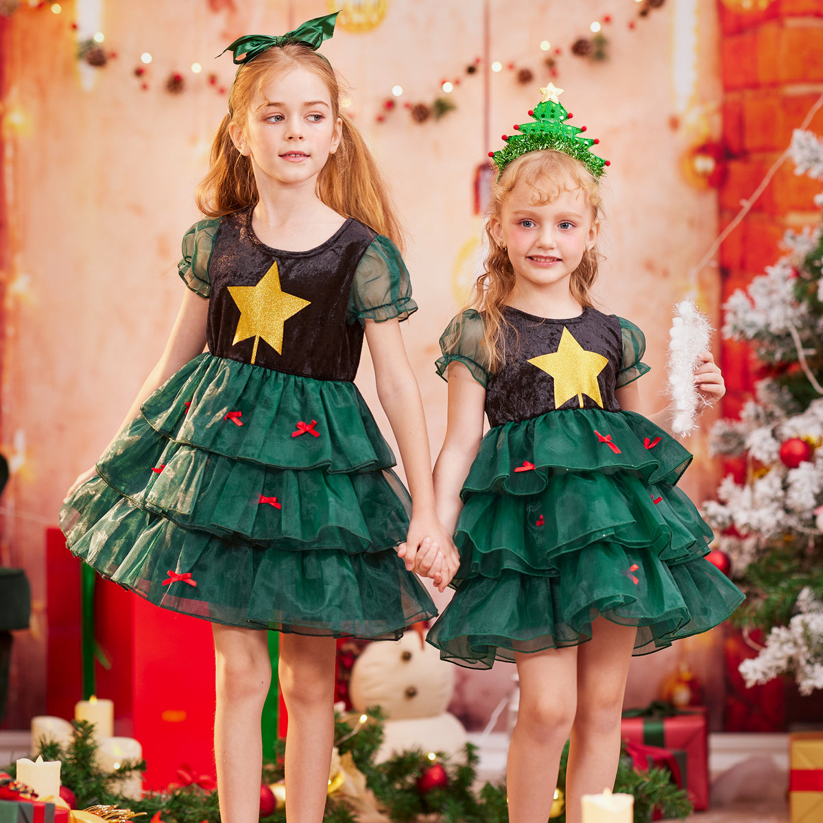 christmas tree dresses